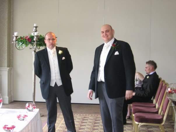 chefs_missus's tweet photo. An anniversary throw back - what was @RPTurnberry so nervous about?! Happy 8 years @Chef_Webster ! http://t.co/HYrXVllqsX