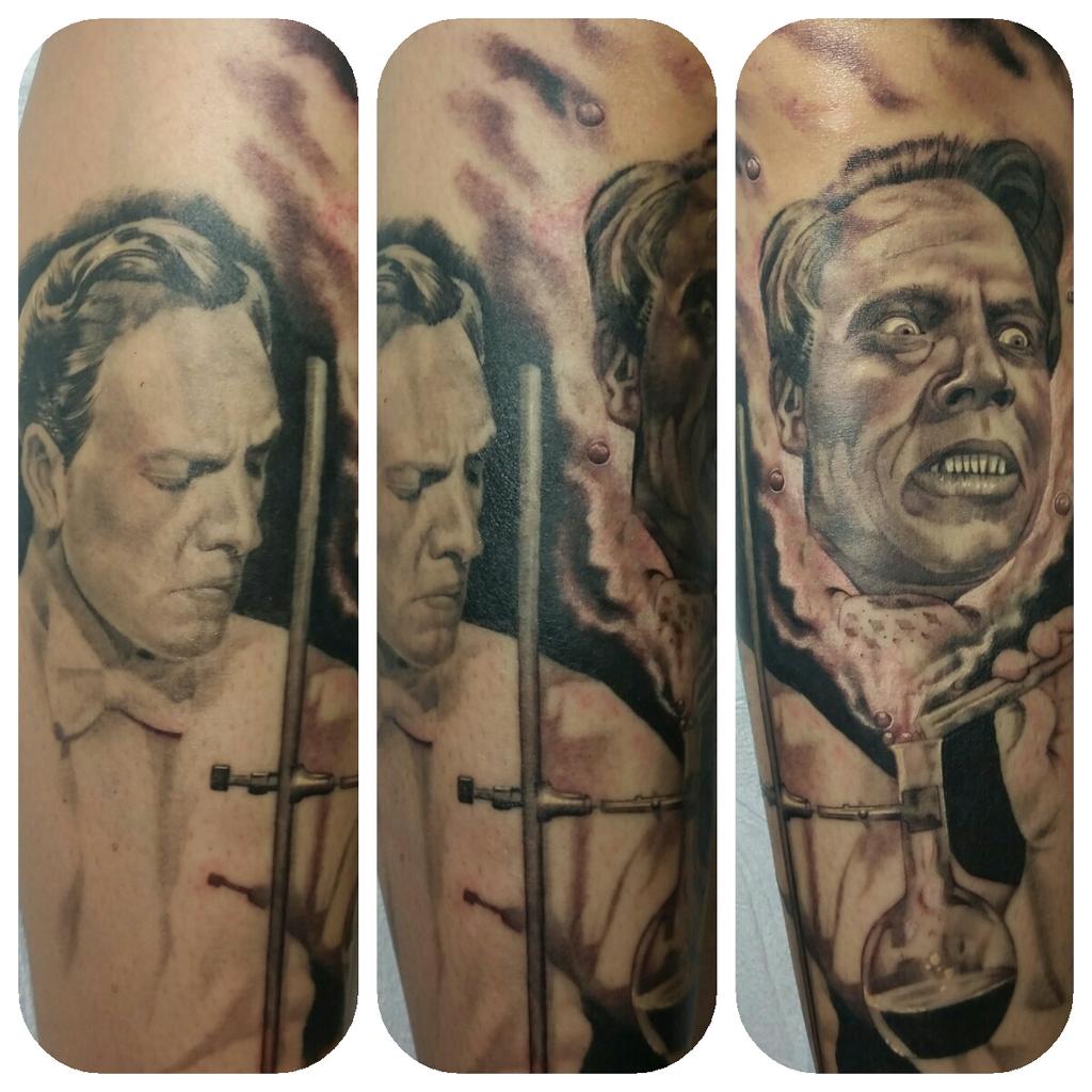 Dr. Jekyll Mr. Hyde. for Android. #horrorstory. #tattoo. 