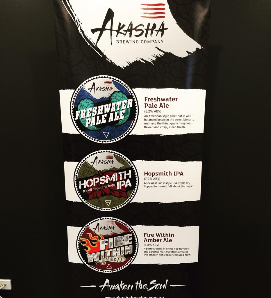 All 3 <a href="/akashabrew/">Akasha Brewing Co.</a> beers on tap <a href="/AlehouseProject/">Alehouse Project</a> from 3pm today #AwakenTheSoul