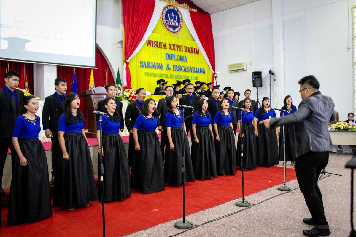 always terpesona klo liat kalian perform #love <a href="/psm_ukrim/">Immanuel Choir</a>