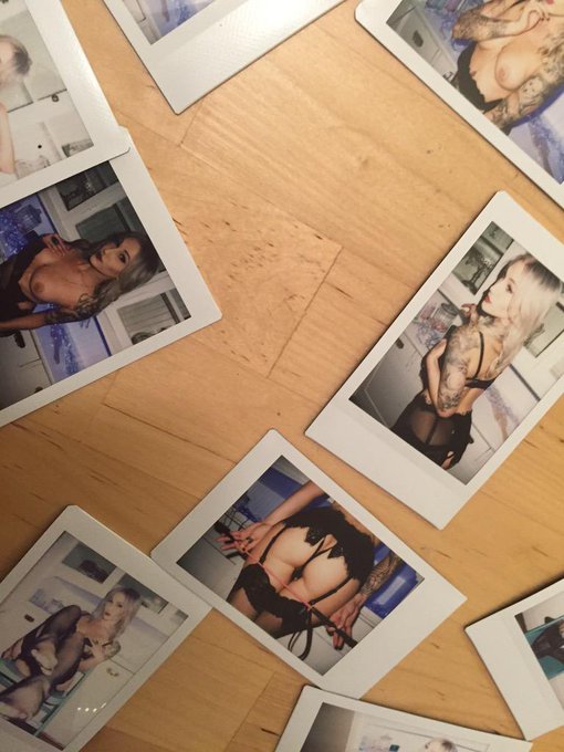 Getting on cam now! Had to take some way past due Polaroids for some wonderful men ☺️ http://t.co/Ll