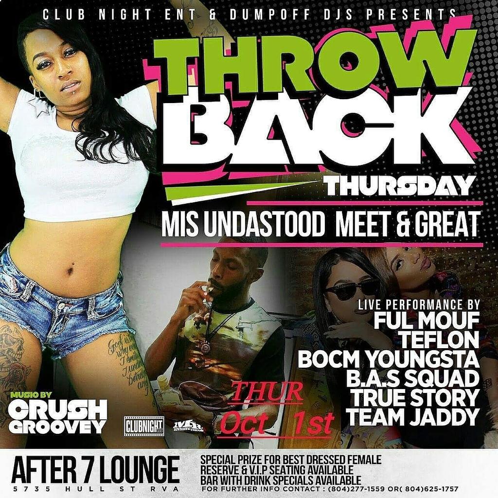 TeamJaddy's tweet photo. Its Going Down This Thursday At The After 7 Lounge Come Support Me 

#TrueStory #TeamJaddy #BCGWORLD http://t.co/cY6V4POfWu