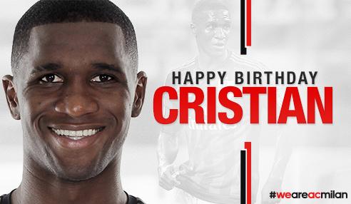 HAPPY BIRTHDAY ZAPATA: Cristian Zapata celebrates his 29th birthday today.  