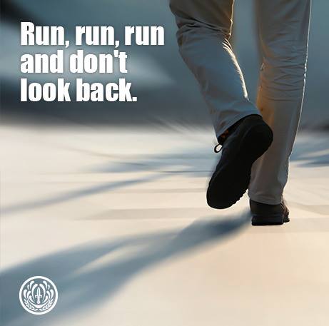 If an attacker has a gun and he isn't holding you, ALWAYS RUN! #safety