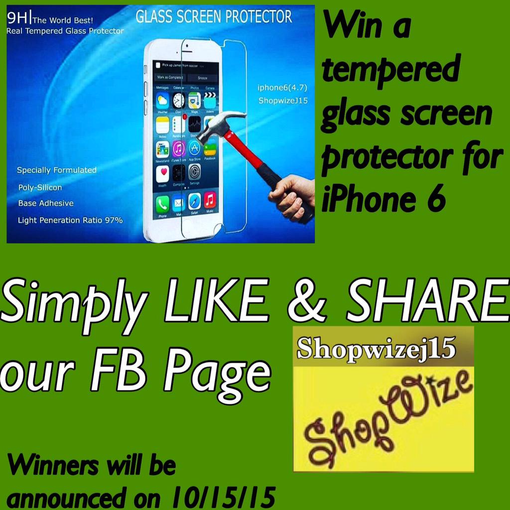 EZPicks4U's tweet photo. #shopwizej15 #freescreenprotector #likeandsharecontest http://t.co/Z2M1BNb0LX