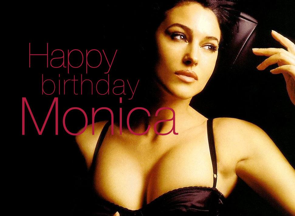 Happy birthday Monica Bellucci     