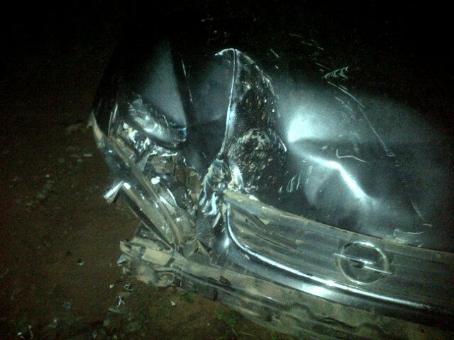 cjstar's tweet photo. thank God for saving me from this car crash#i was d only survival# http://t.co/jqTHsQ3YoB