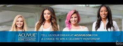 DBNewsGuy's tweet photo. http://t.co/EORsJ5HF90 Found on Fahlo: The Acuvue One Day campaign mentors were Danielle, Shawna, Demi,... http://t.co/AcVOqE4H9L