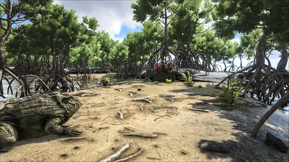 survivetheark's tweet photo. ARK: Survival Evolved is on sale with a 33% reduction until Wednesday 1PM Eastern! http://t.co/qrq4C0Tz3l #playARK http://t.co/3y0lQD7B1C