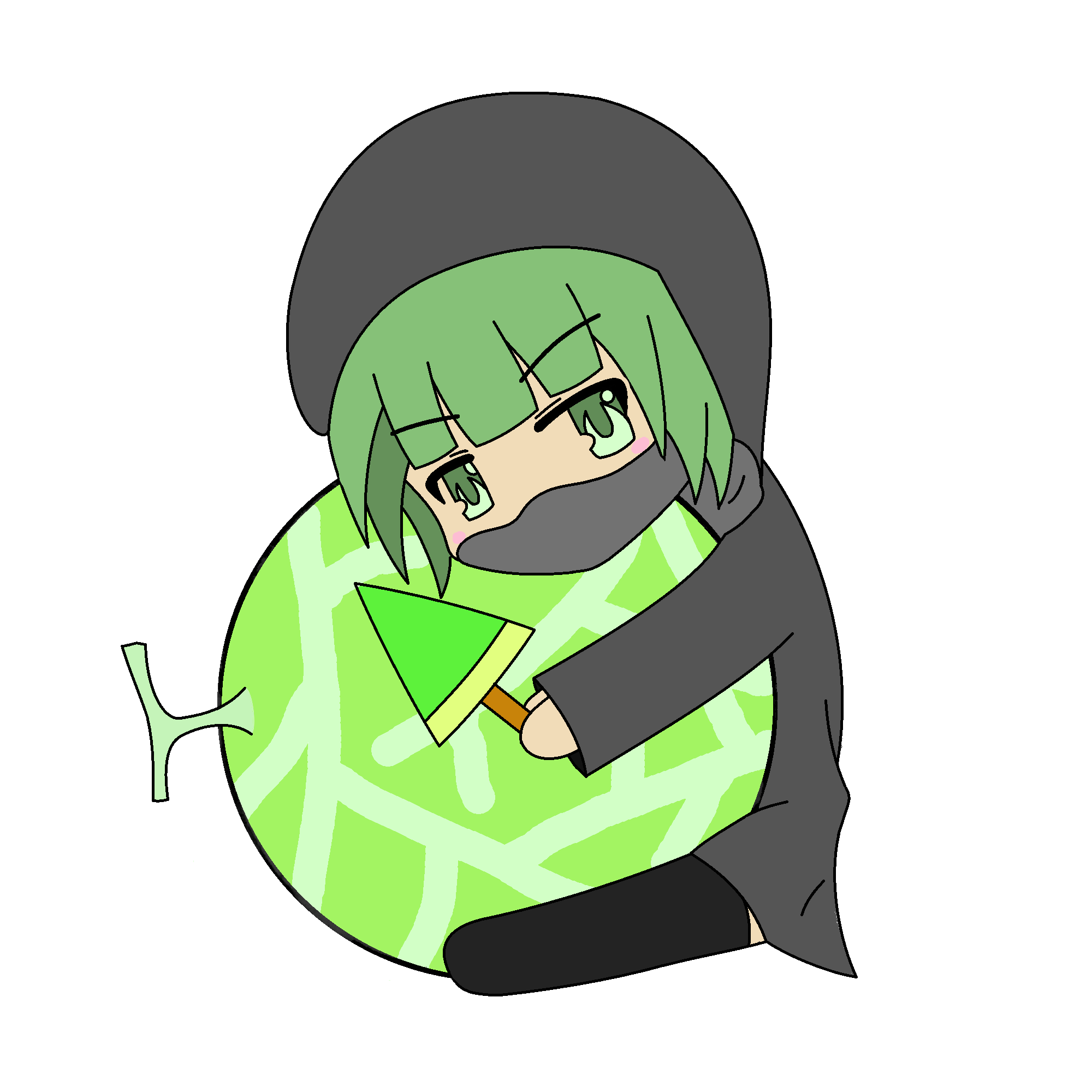 Kato うちの子描いてみませんかキャンペーン Isisちゃん 1 設定 2 作画例 服の皺の描き方の練習になるのでオススメです ぱっつん前髪が好きな方もいかがですか 危なっかしいのやえっちぃのが苦手な子です Http T Co Bozihafjrd Twitter