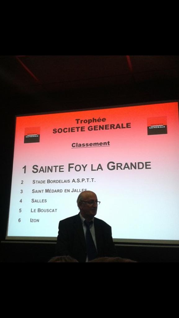 <a href="/StadeToulousain/">Stade Toulousain</a> @StadeFoyen <a href="/totozinho_tt/">Tom Thouroude-B.</a> Ecole de rugby du stade foyen #vainqueurtropheesocietegenetale2014/15 👍🏼👍🏼