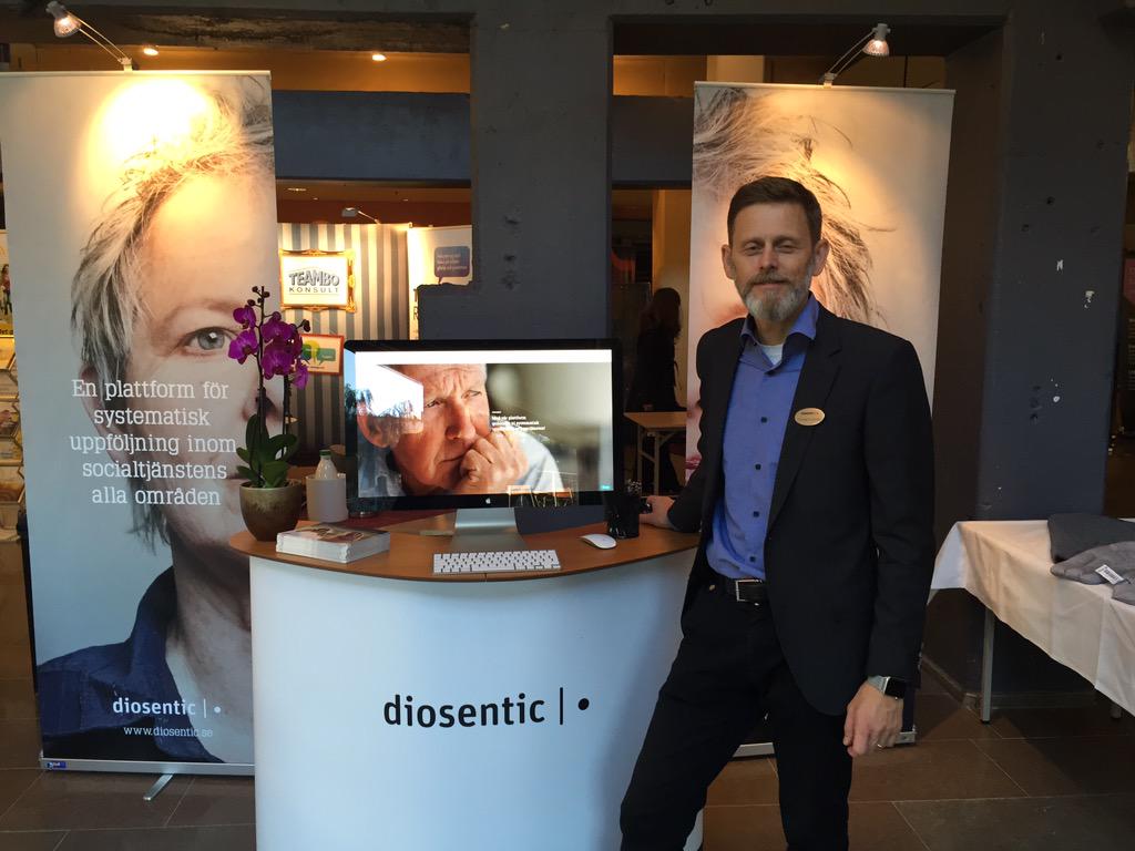 diosentic's tweet image. Nu är vi på plats i Norrköping för #socialchefsdagarna #nyametoder #hemtjänst