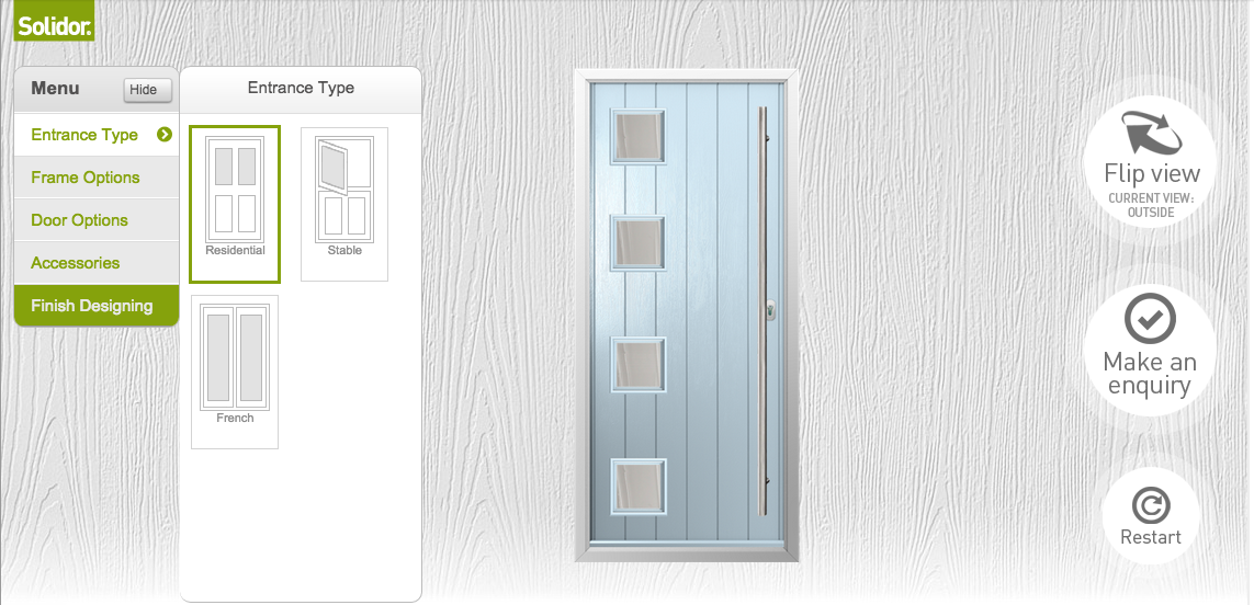 You can create your own #door online via our #website? Visit greenwayupvc.com