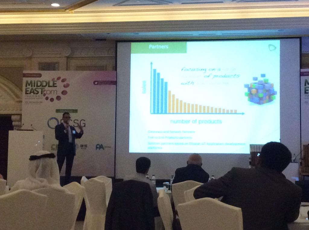 sabagh's tweet photo. @shadysaeed of #etisalat is delivering keynotes speech #MiddleEastCom conference in #dubai. Talking on #m2m and #IoT http://t.co/ADCQZN2bxl