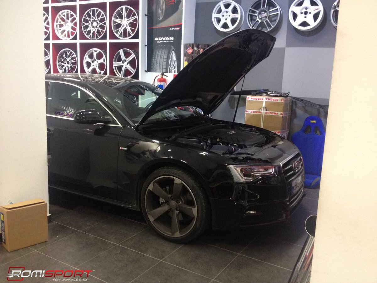 romisport's tweet image. Hoy toca #Reprogramar un A5, pasa de 150cv a 180cv. #Romisport