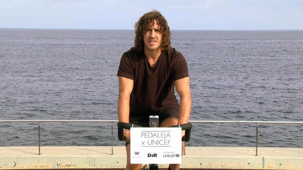 ClubsDiR's tweet photo. El gran @Carles5puyol apadrina el Pedaleja per Unicef! @W_Barcelona @unicef_es Mira el vídeo! https://t.co/kGaSYWZy7V http://t.co/kW2J8Gd8Cf
