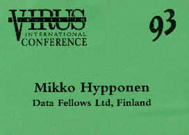 mikko_2018's tweet photo. The Virus Bulletin 2015 conference starts today. It's going to be the first VB I'll miss…SINCE 1993!
#VB2015 #VB1993 https://t.co/WyD795Rp8W