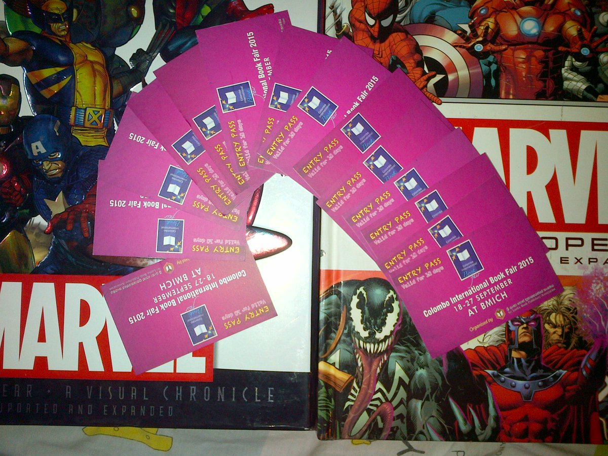 gihangamos's tweet photo. 14 passes for #CIBF2015 were not collected by those who requested them out of 50 I had.Disappointed with such people http://t.co/wvPVU1SdmR