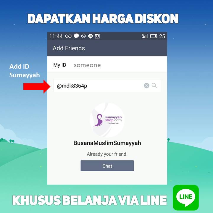 SumayyahShop's tweet image. DISKON  khusus Adders LINE kami.hanya sd 10 Oktober 2015. Add sekarang!  @mdk8364p
atau KLIK&amp;gt; line.me/ti/p/%40mdk836…