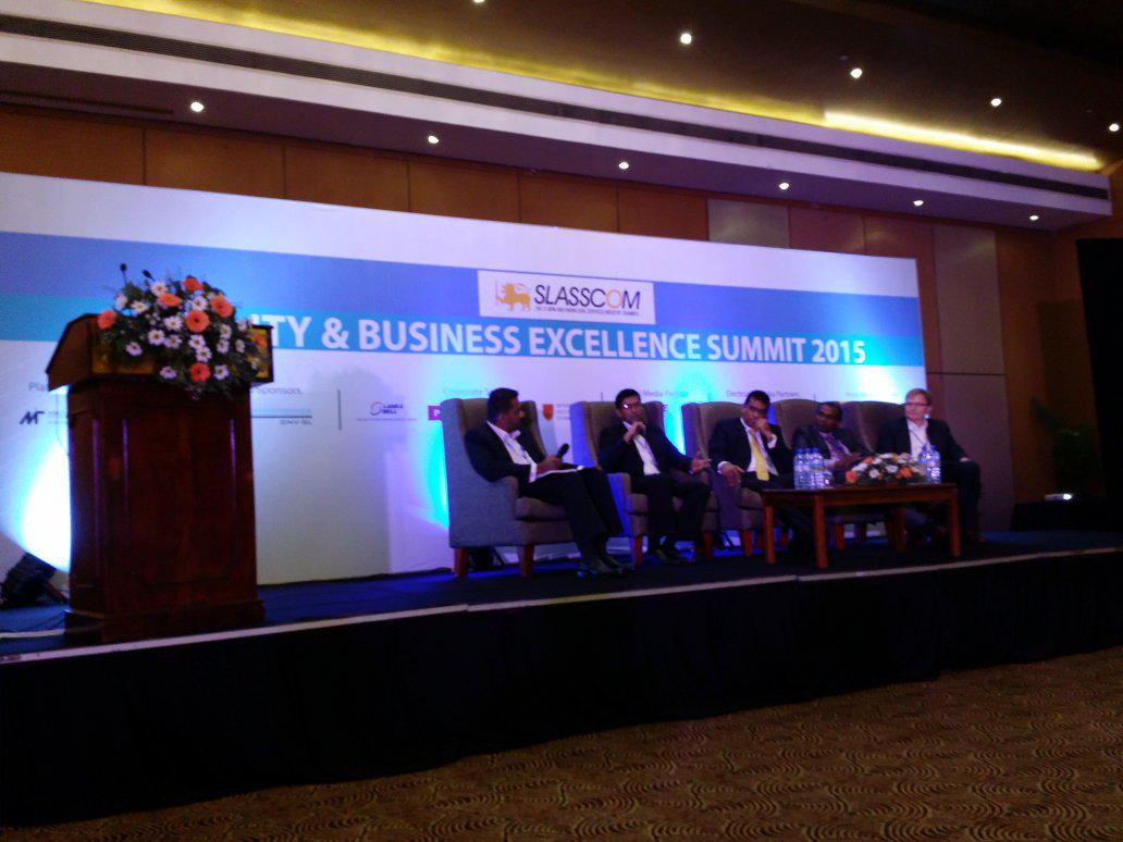ChamindraS's tweet photo. People mixing quality in #innovation cycle vs sustainable products creating #technicaldebt @cmendis #QBExSummit15 http://t.co/0QDmgwIYLS