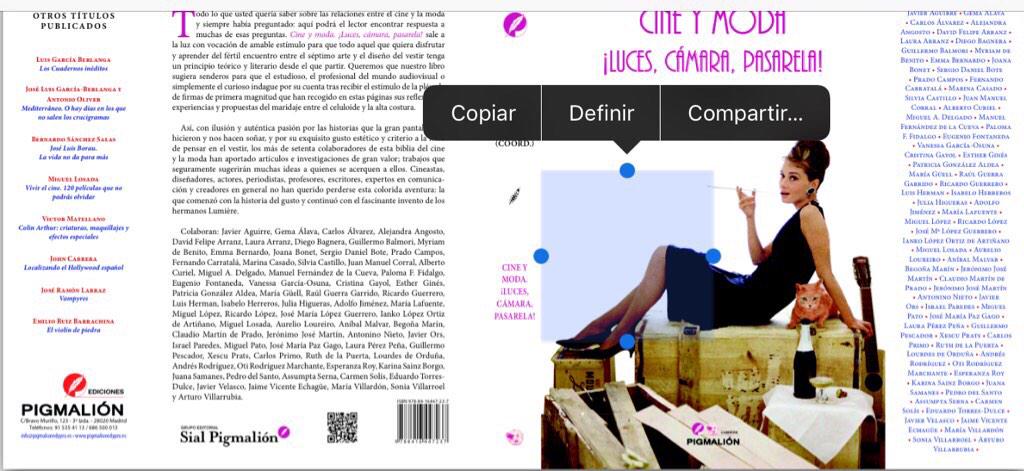 sicasbe's tweet photo. Presentación @MuseodelTraje de libro sobre #Cine y #moda: jueves 19,30 con @bonetjoana @mrtfernandez @DavidFelipe1975 http://t.co/bs4DchZgDy
