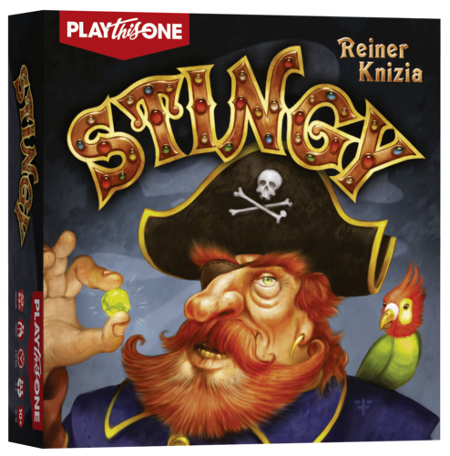 Just in time for Essen we have received our Stingy game from Playthisone. Sting or be stung! :-)