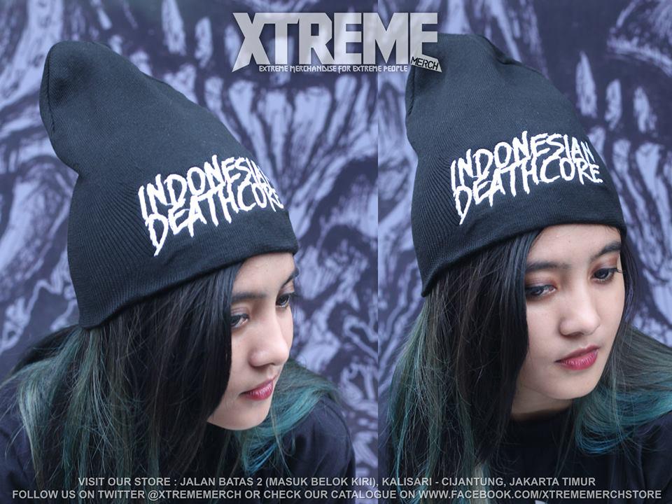Beannie Indonesian Deathcore - Logo | Price : Rp. 85.000,- | SMS/WHATSAPP : 081 310 877 341