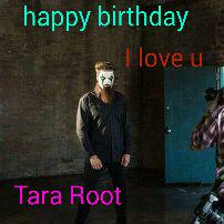 Happy birthday Jim root I love you Friday u are 44 I hope u get everything u want on ur birthday know I love u 