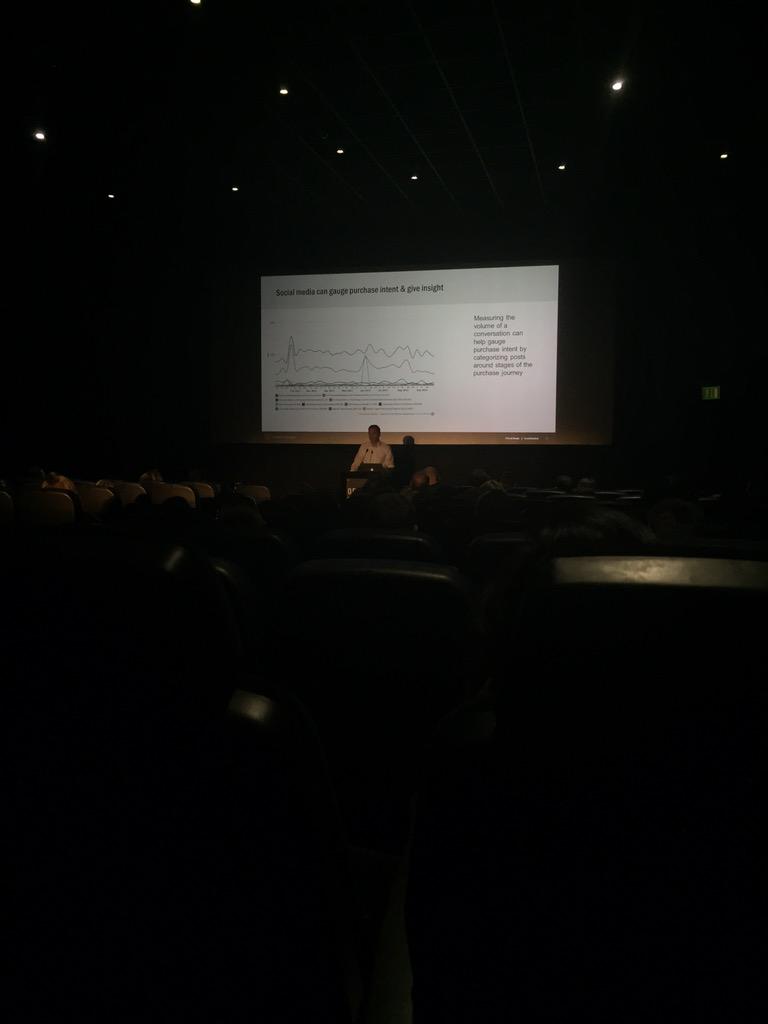 RISK_events's tweet photo. "#Socialmedia can gauge purchase intent &amp; give insight" says @crimsonhexagon EMEA Sales Director @Moorius #DMSRefresh http://t.co/1J6x8JEWuj