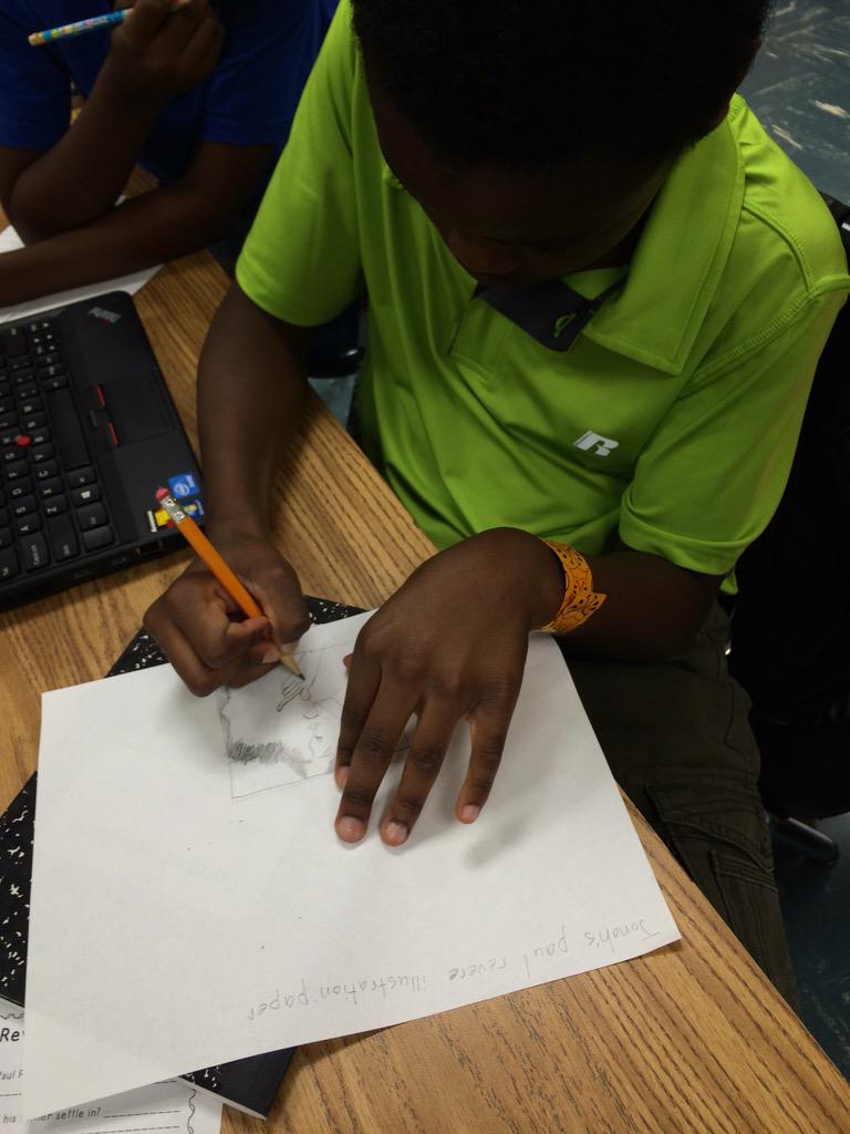 sburge1996's tweet photo. Illustrating Paul Revere and writing about character traits #trerocks @TREChristine @Gifted_HCS #ensuringsuccess http://t.co/brLO7QoDqt