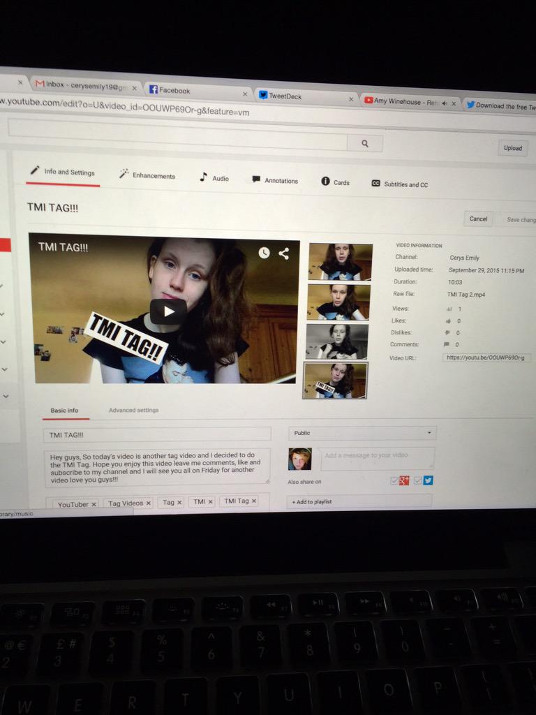 GagaForever178's tweet photo. Guys check out my new video last night which was the TMI Tag 🙌🏻 #smallyoutubechannel #smallyoutuber http://t.co/VKcQYOtWBX