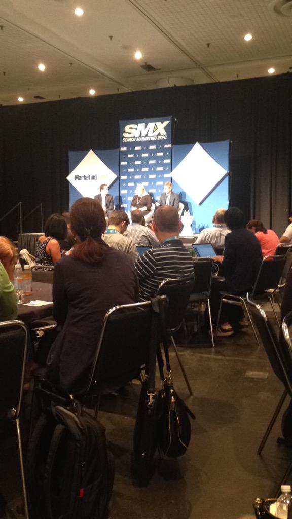 ILOrdon's tweet photo. Exciting start of day 2! #smx #SMXEast http://t.co/D4AgHmPDV7