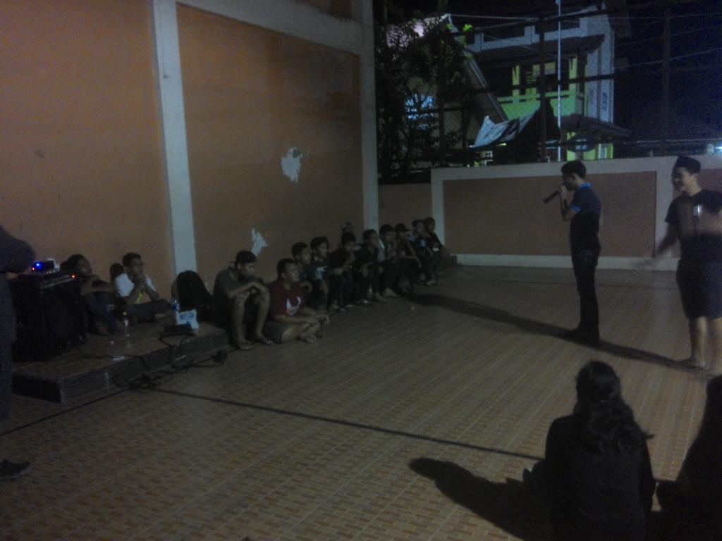 Malam latihannya Tenggarong beatbox yeahh upgrade skillsss hihi