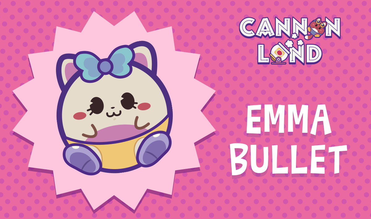 CannonLandGame's tweet photo. Meet one of the girls at #MeetTheBullets! Emma for a feminine touch ;)
#cute #MobileGame #iOS #Android #CannonLand http://t.co/JS0kTmfo22