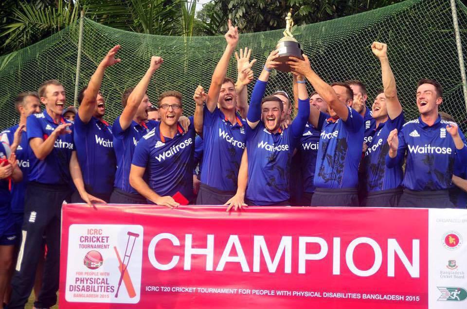 MyerscoughColl's tweet photo. NEWS:A @FdACricket student who overcame cancer as a teenager has become a World Cup winner: 

http://t.co/b4xZry1Lr7 http://t.co/JPnkm3LIxg