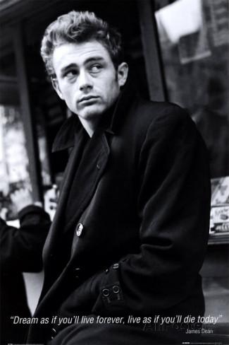 Simycat's tweet photo. 60 years after James Dean's death. #jamesdean 
"Dream as if you'll live forever, live as if you'll die today." http://t.co/ahZoU3udO0