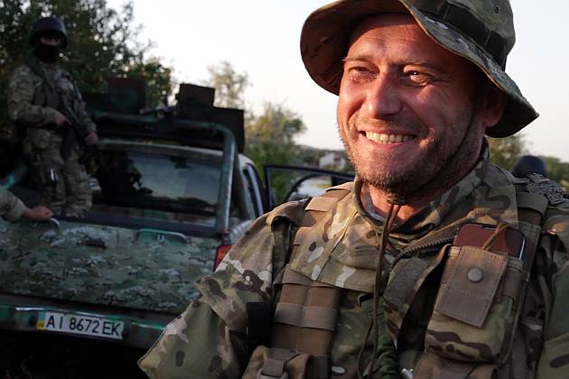 На блокпосте Чонгар активисты установили портрет Бандеры - Цензор.НЕТ 5151