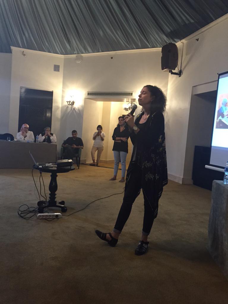 nahlazeitoun's tweet photo. Inspiring women at @UNGCEgypt event on women entrepreneurs #upfuse recycled bags @DeanaShaaban fashion @UNDPEgypt http://t.co/oMVPpJMBEU