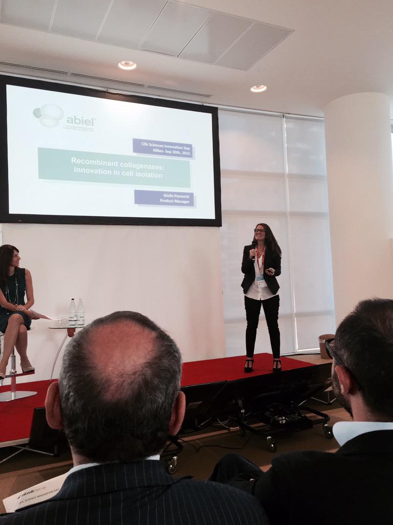 alelomi's tweet photo. Finalmente una donna a #UniCreditStartLab #LifeScienceDay #Abiel spii off università di Palermo http://t.co/KWmk2LFiQ9