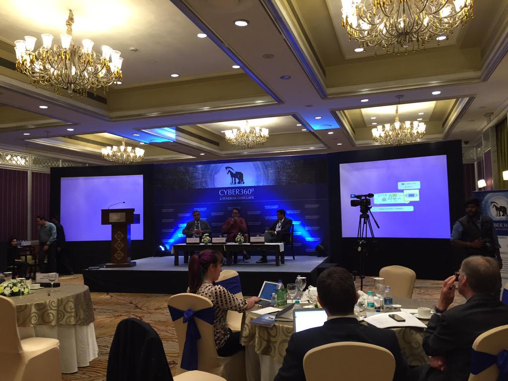 saravade's tweet photo. Session on #SmartCity security on at #Cyber360 conclave at Bangalore. Priorities and expectations being debated. http://t.co/Pq1KwkwXED