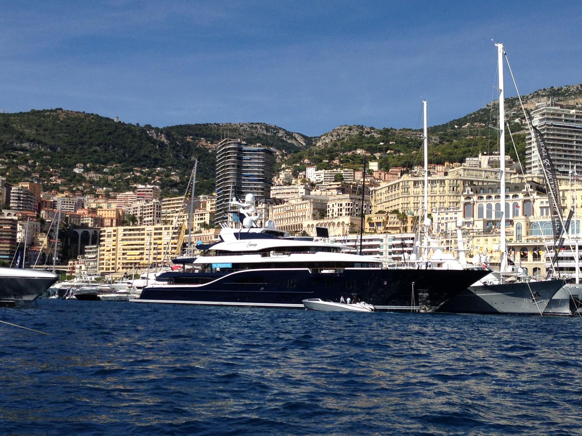 PMYSCharter's tweet photo. #Yacht SOLANDGE spotted in Monaco and available for charter from €900,000 per week next summer. Lurssen - 85m - 2013 http://t.co/0MMZv0DLwE