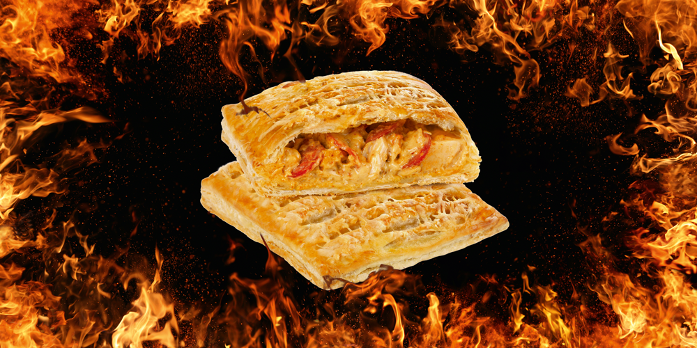 Greggs returns to form Spicy Chicken and Pepperoni Lattice RTG