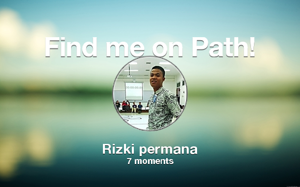 RiskiRede's tweet photo. Find me on #Path now! Go to: http://t.co/i6T7inDvTN! #thepersonalnetwork http://t.co/OOroXbNl0W