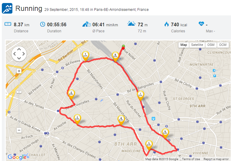 PEREIRA_Georges's tweet photo. Sortie avec la #BoostBatignolles Mardi dans les rues de #Paris 
#Running #Adidas #BoostSP #corridaderua #BoostParis http://t.co/0tKfH3KWwj