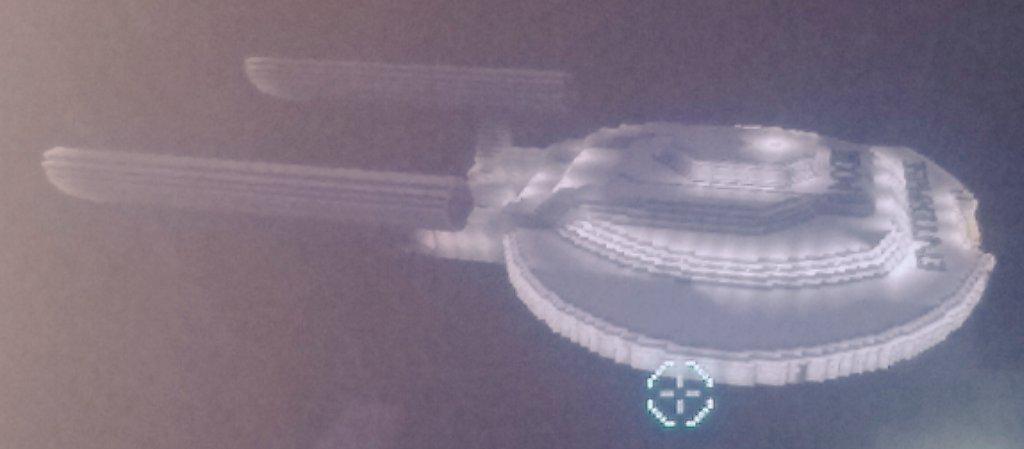 MrsSquirtle's tweet image. This is what me and my partner do on minecraft. #StarTrek #Minecraft #MinecraftProject #StarshipEnterprise #NerdsLife