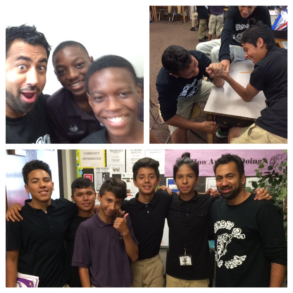 kalpenn's tweet photo. One more pic with some of our amazing #HardingMiddleSchool students @TurnaroundArts @DMschools @PCAH_gov @ckendzora http://t.co/xBl9XURIMG