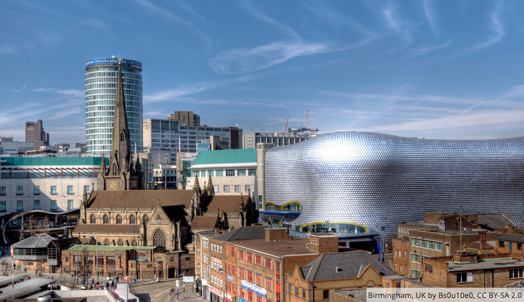 EmberTelevision's tweet photo. #Birmingham was named among the top 10 most exciting places to visit - @RoughGuides #BrumFacts http://t.co/LZHrecJRO0 http://t.co/OPVUAAErKP