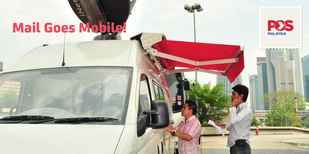 posmalaysia's tweet photo. Have you spotted any of our Post-on-Wheels mobile outlets? Take a picture &amp; share with us! #postonwheels #posMY http://t.co/pQeh9Ec3pE