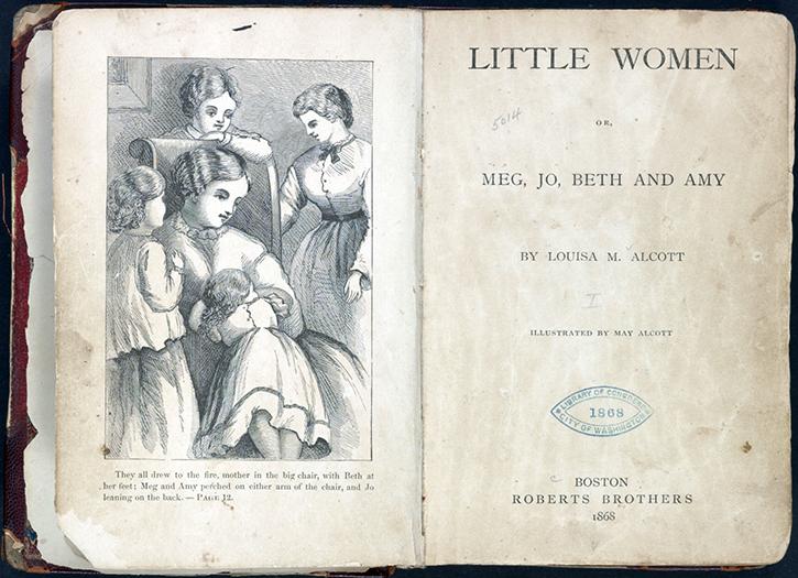 TLCivilWar's tweet photo. Today in 1868 Louisa May Alcott's beloved "Little Women" is published. 1/2 http://t.co/HmgHNQ33Pp