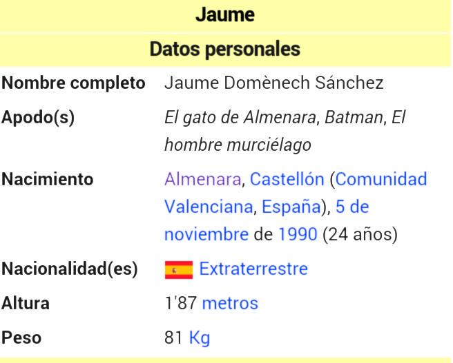 jaumistes's tweet photo. RT si te gustaría ver esto en la Wikipedia de @JauDomenech http://t.co/uAty3HmAEc